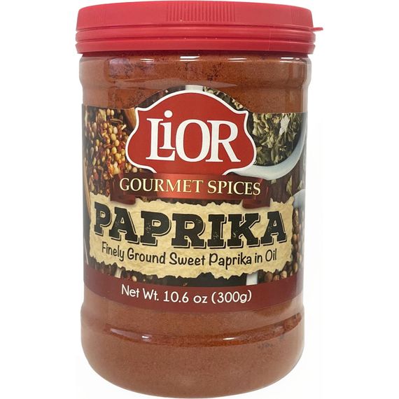 Sweet Paprika Seasoning | Fine Ground in Oil | 10.6 oz | LiOR