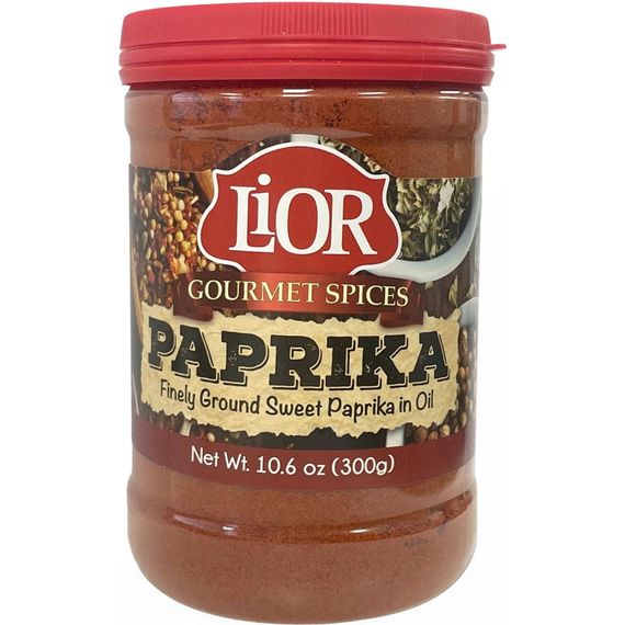 Sweet Paprika Seasoning | Fine Ground in Oil | 10.6 oz | LiOR