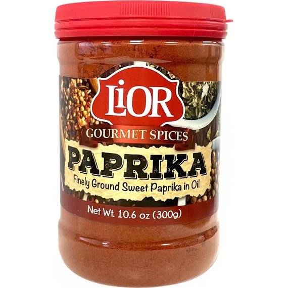 Sweet Paprika Seasoning | Fine Ground in Oil | 10.6 oz | LiOR