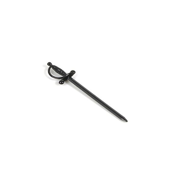 Black Plastic Sword Picks