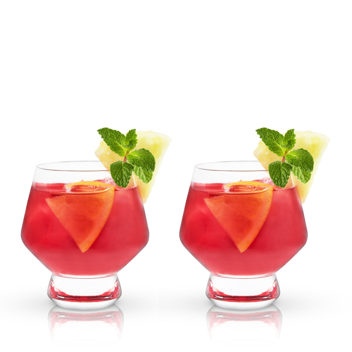 Raye Footed Crystal Punch Glasses Set of 2 — Specialty Food Source