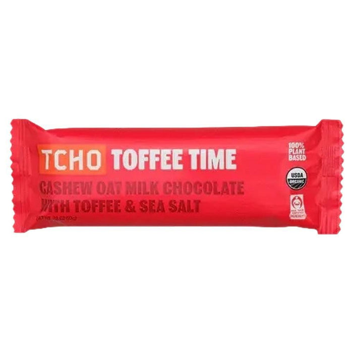 TCHO Chocolate - 'Toffee Time' Cashew Oat Milk Chocolate (.83OZ)