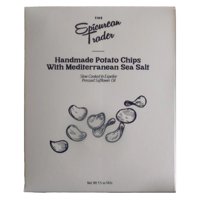 The Epicurean Trader - Handmade Potato Chips w/ Mediterranean Sea Salt (1.5OZ)