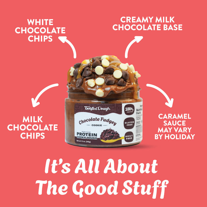 Chocolate Fudgey Protein Cookie Dough