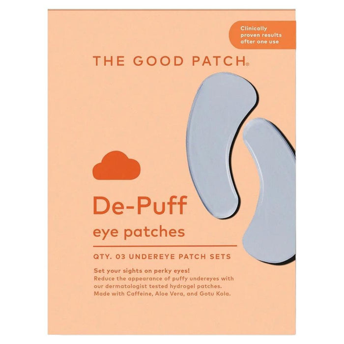 The Good Patch - 'De-Puff' Hydrogel Undereye Patches (3 Patches)