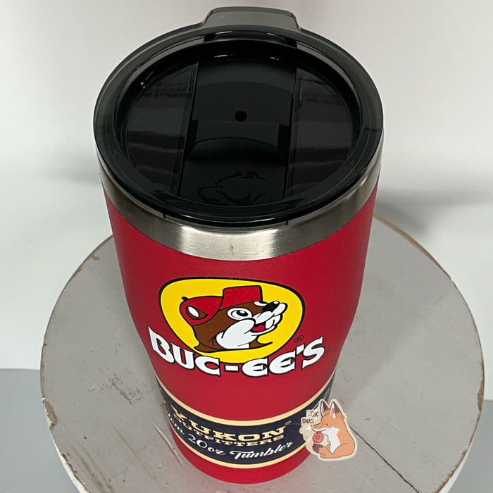 Buc-ee's Yukon Outfitters Red 20oz Tumbler