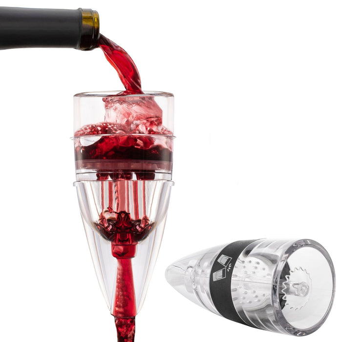 Three Step Premium Wine Aerator with Wine Stopper