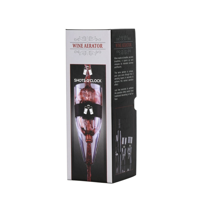 Three Step Premium Wine Aerator with Wine Stopper