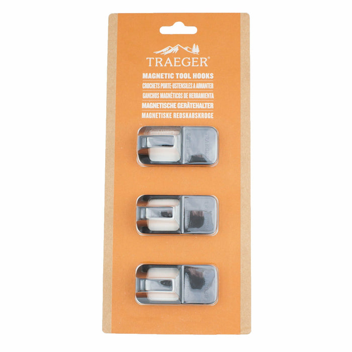 Traeger Grill Hopper Magnetic Hooks, 3-Piece