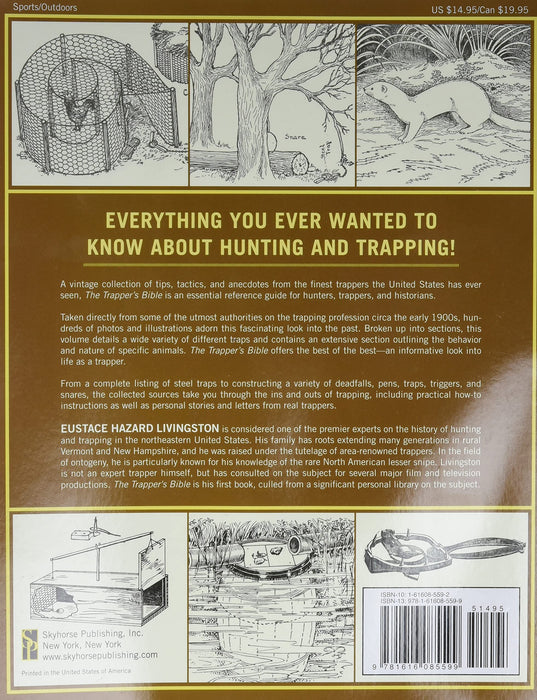 The Trapper's Bible: The Most Complete Guide on Trapping and Hunting Tips Ever (Spiral Bound)