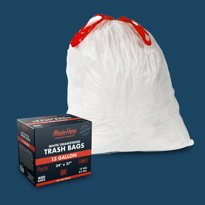 Trash Bag with Drawsting