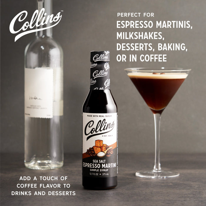 Sea Salt Espresso Martini Syrup 12.7 oz.