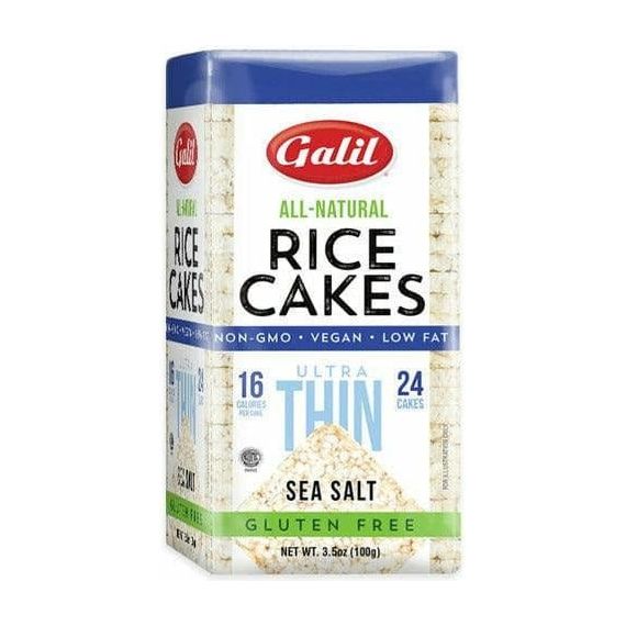 Ultra Thin Rice Cakes | Square | Salt | 3.5 oz | Galil