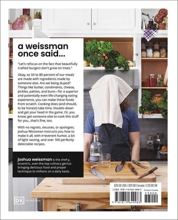 Joshua Weissman: An Unapologetic Cookbook (Spiral Bound)