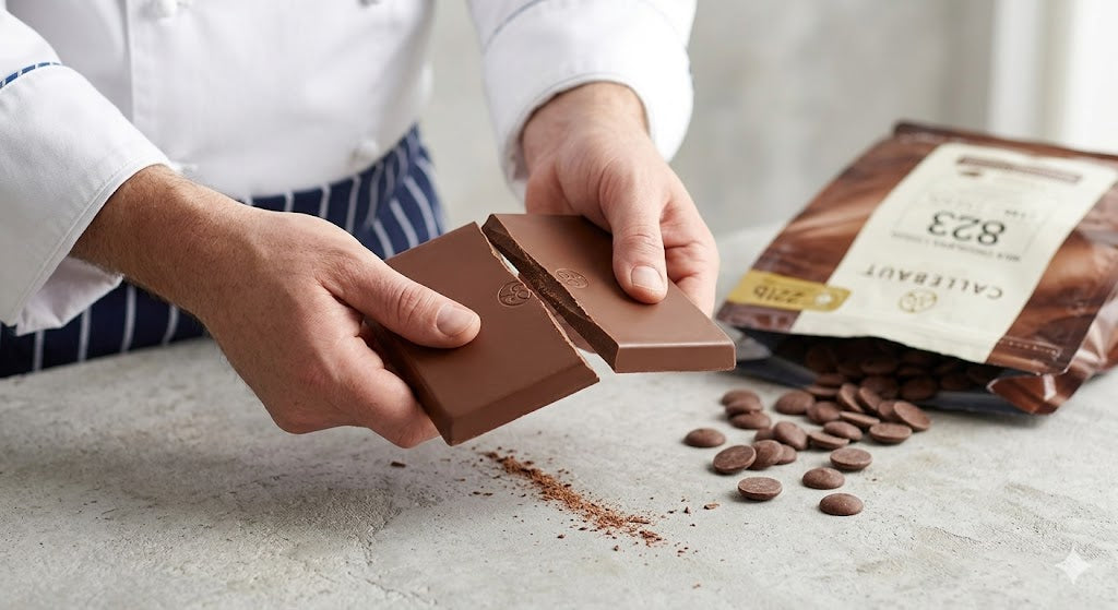 Callebaut 823 Milk Chocolate Callets - 33.6% Cocoa Belgian Couverture