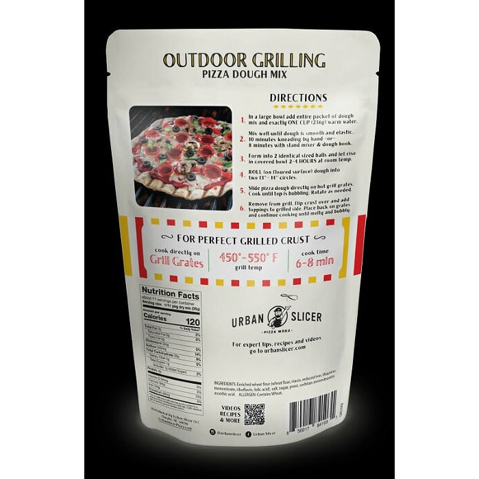 Urban Slicer Pizza Worx Outdoor Grilling Pizza Dough Mix