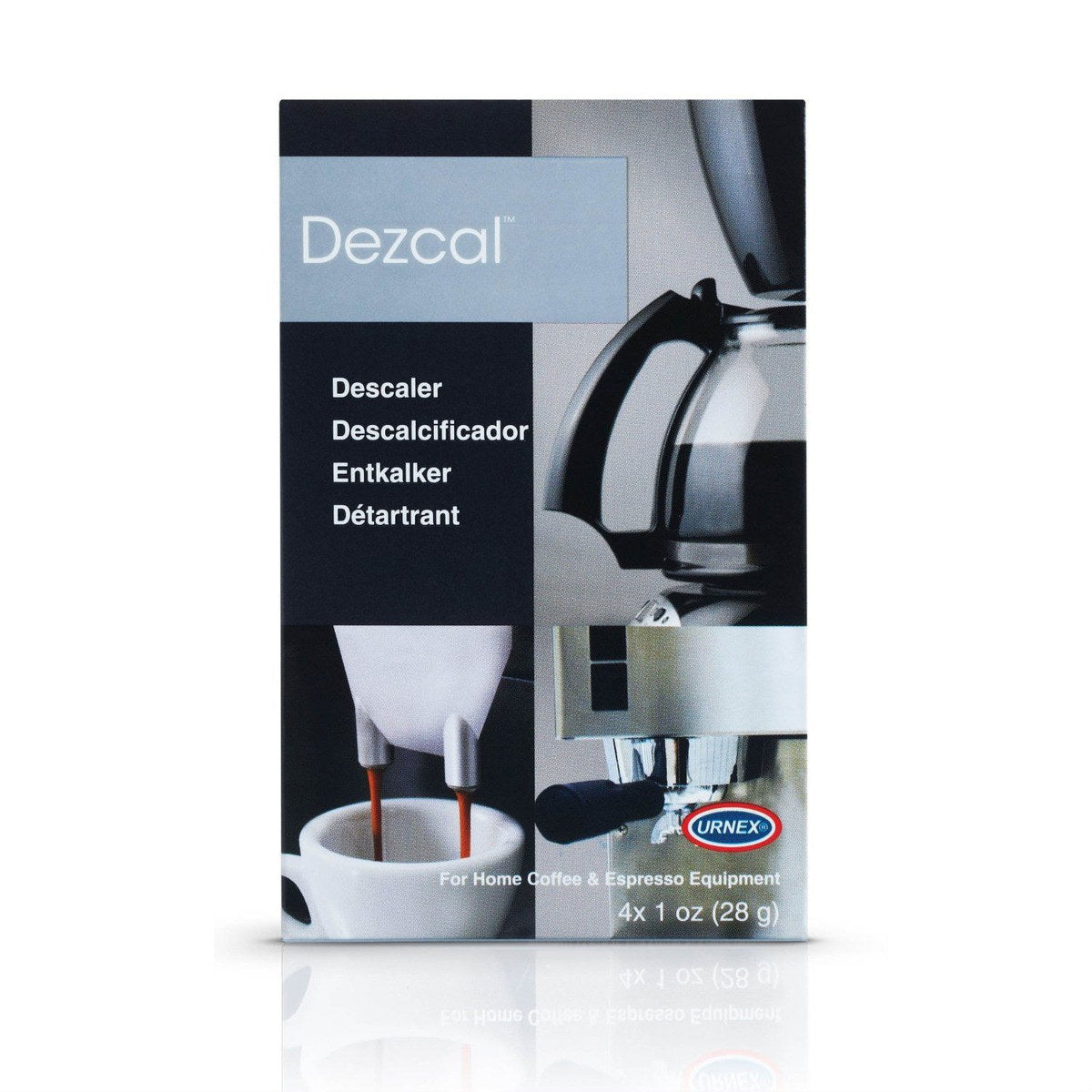 Urnex Dezcal Descaler Powder - 4 Single Use Packs — Specialty Food Source