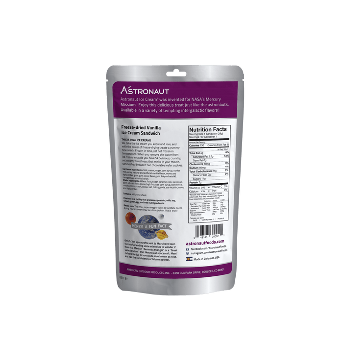 Vanilla Ice Cream Sandwiches