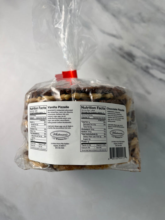 Vanilla & Chocolate Pizzelles