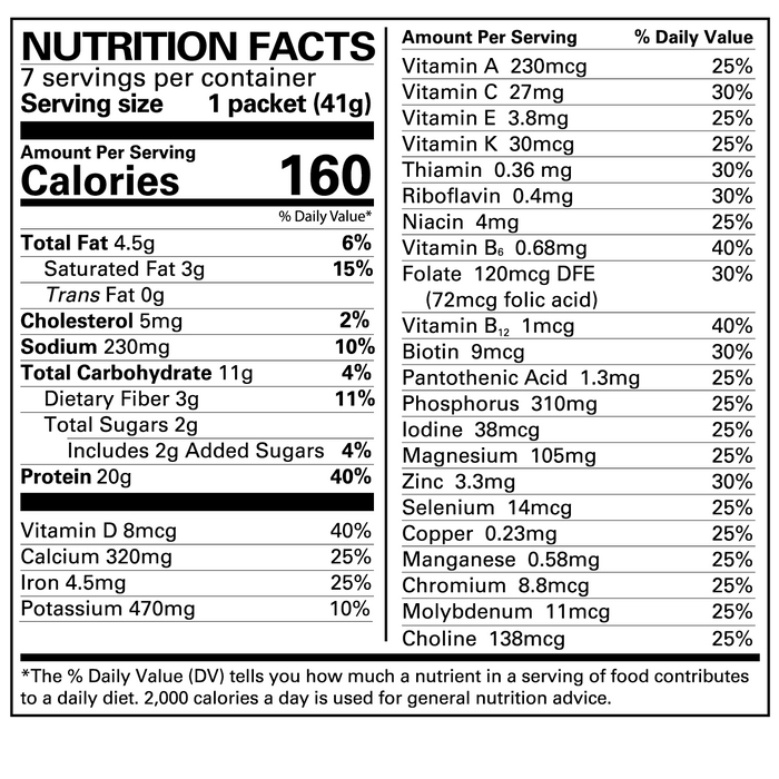 Vanilla Shake & Pudding - Numetra