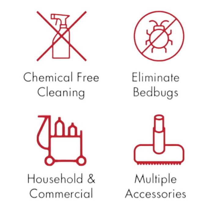 Vapamore MR-750 Ottimo Heavy Duty Steam Cleaner