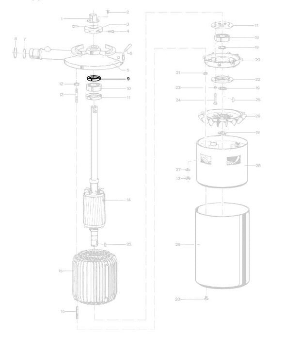 Shaft Seal for the Stephan VCM 44 - 3I0051-15