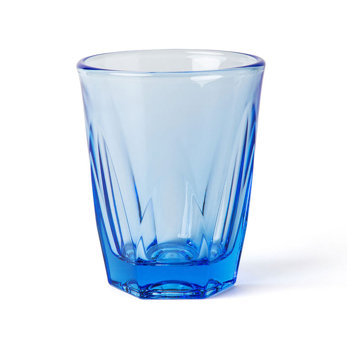 Vero Latte Glass (12oz) - Ocean Blue