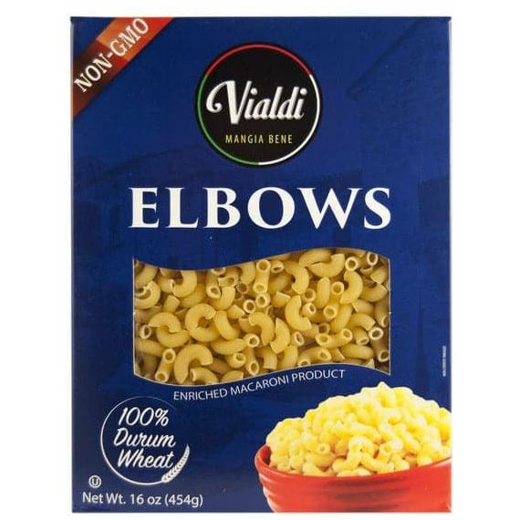 Vialdi Pasta | Elbows | 16 oz