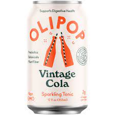 Olipop Vintage Cola, 12-Pack, 12 Fl Oz. Per Can