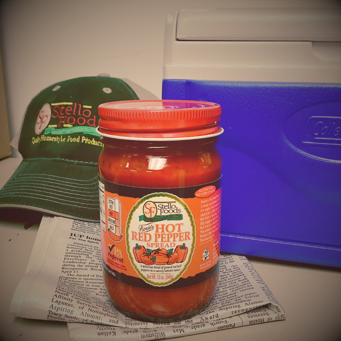 Stello Foods - Rosie's Hot Red Pepper Spread 12 oz
