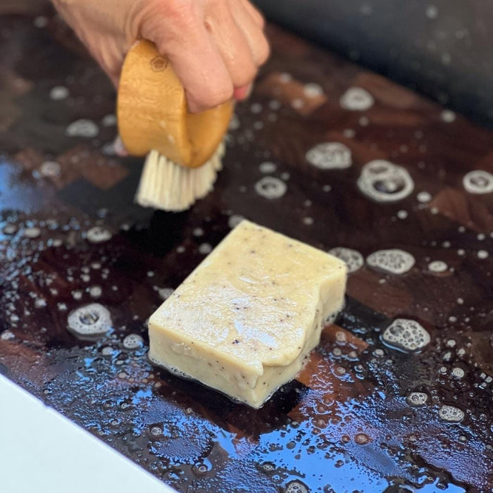 Cutting Board, Cast Iron & Hand Soap