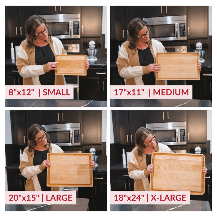 Extra Large Maple Wood Cutting Board