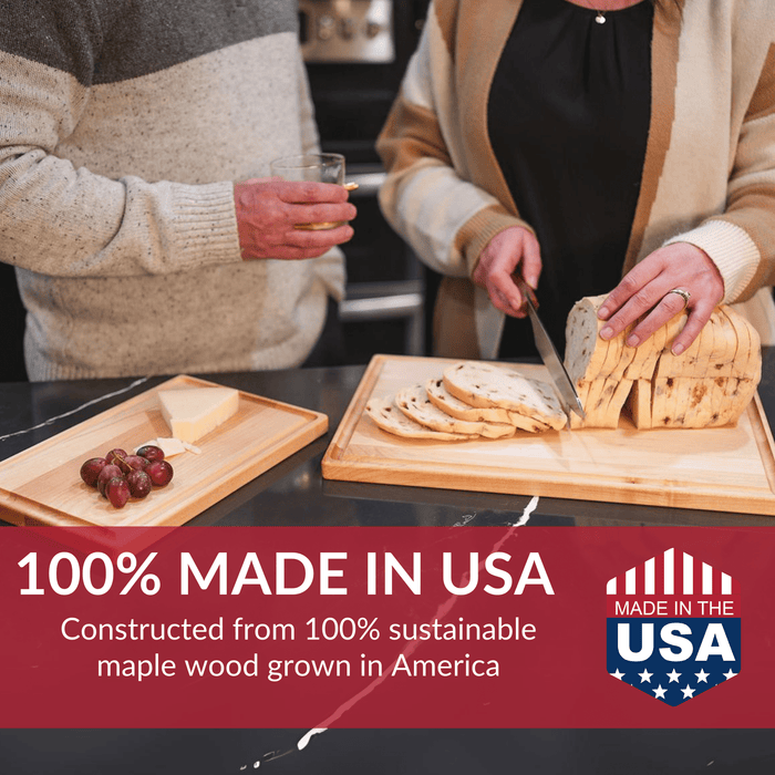 Medium Maple Wood Cutting Board