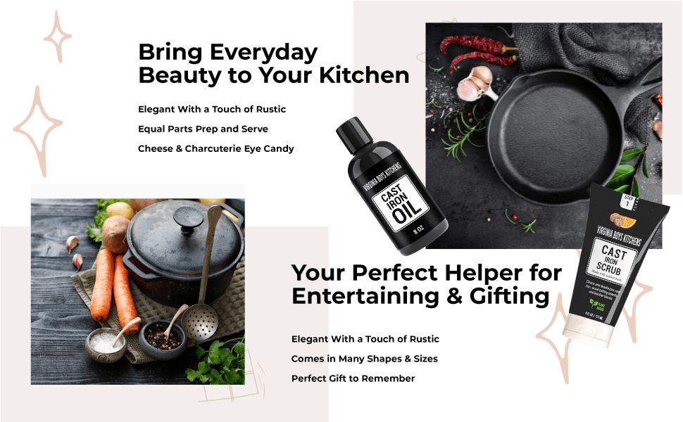 Natural Cast Iron Seasoning Oil