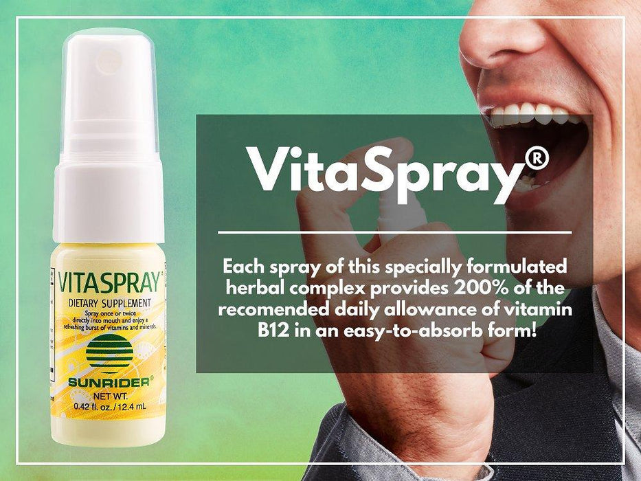 NOW AVAILABLE VitaSpray | Sublingual Zinc, B12 & B-Vitamins by Sunrider