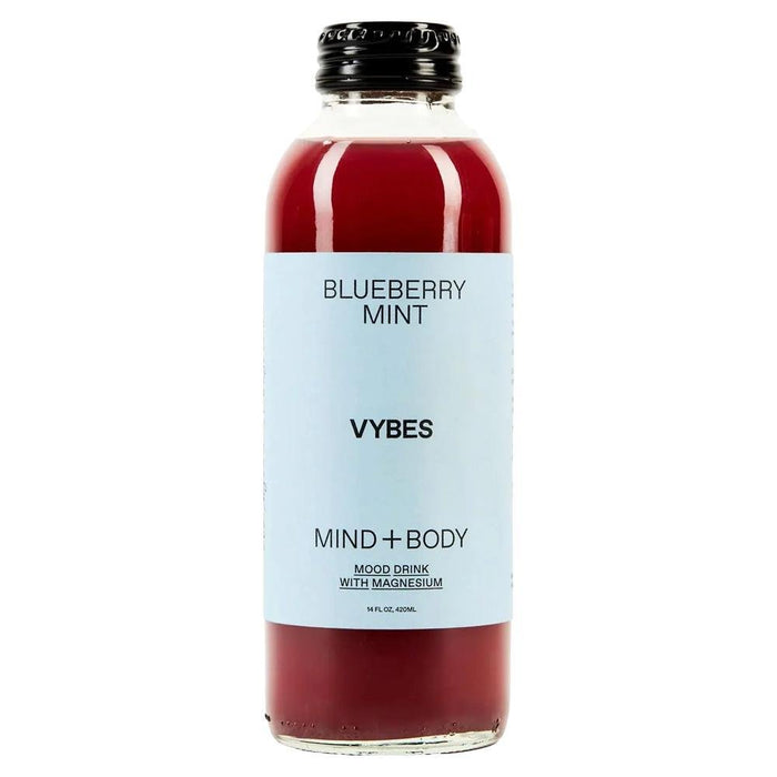 VYBES - 'Blueberry Mint' CBD-Infused Beverage (14OZ)