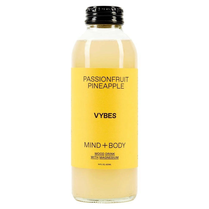 VYBES - 'Passionfruit Pineapple' CBD-Infused Beverage (14OZ)