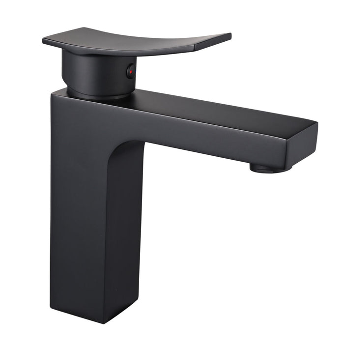 Aquaterior Bathroom Sink Faucet 1-Handle Cold Hot 7.5"H