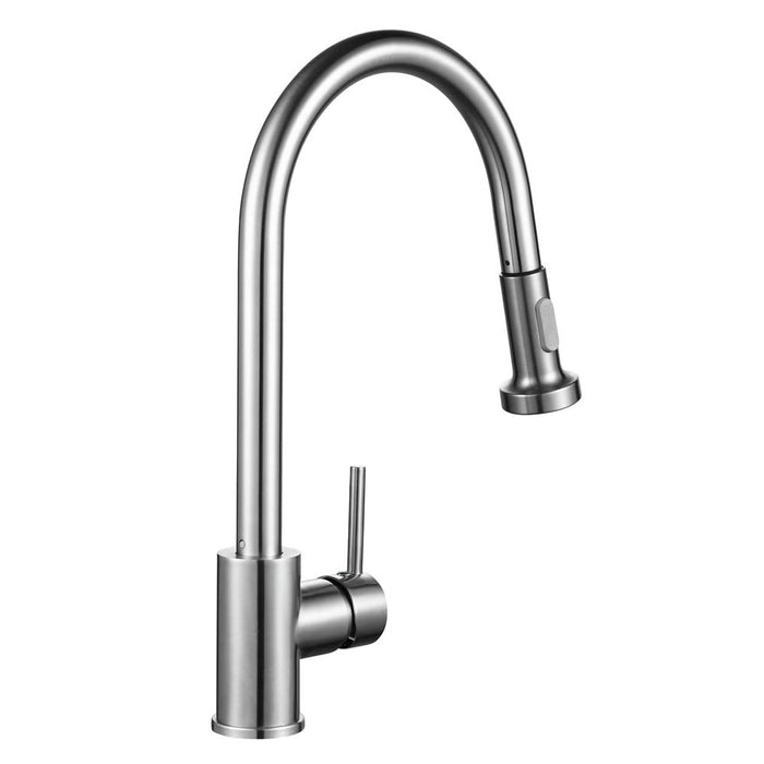 Aquaterior Kitchen Faucet with Pull Out Spray 2.2GPM Brushed Nickel