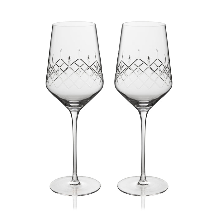 Admiral Crystal Universal Wine Glasses, Set of 2