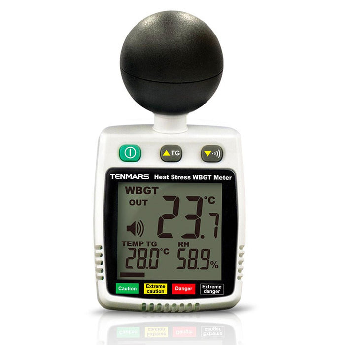 Wearable WBGT Heat Stress Meter