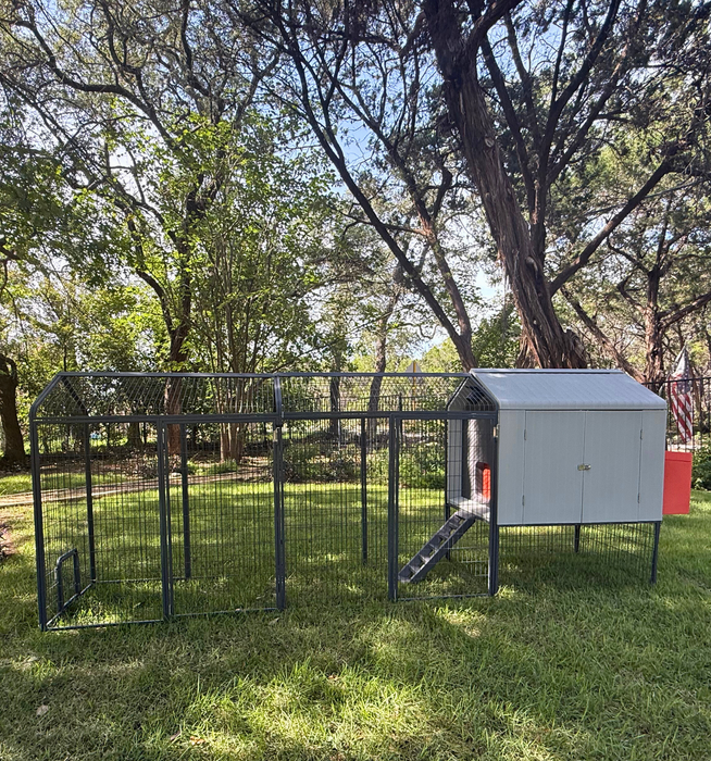 The Smart Coop + XL Steel Run