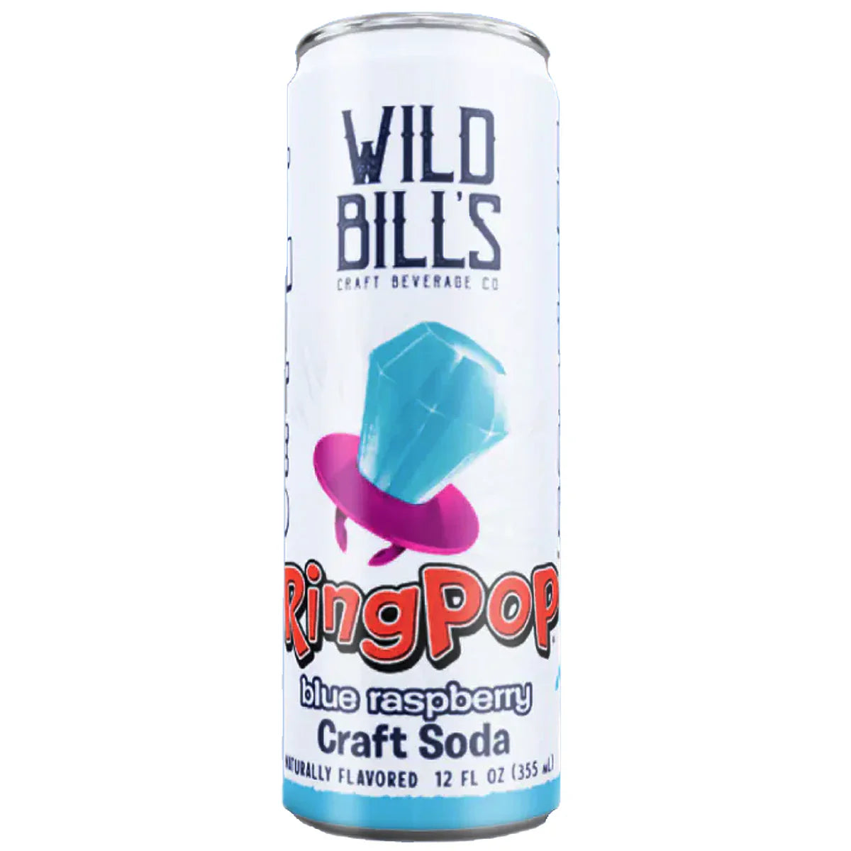 Wild Bill's Ringpop Blue Raspberry Craft Soda (330ml) — Specialty Food ...
