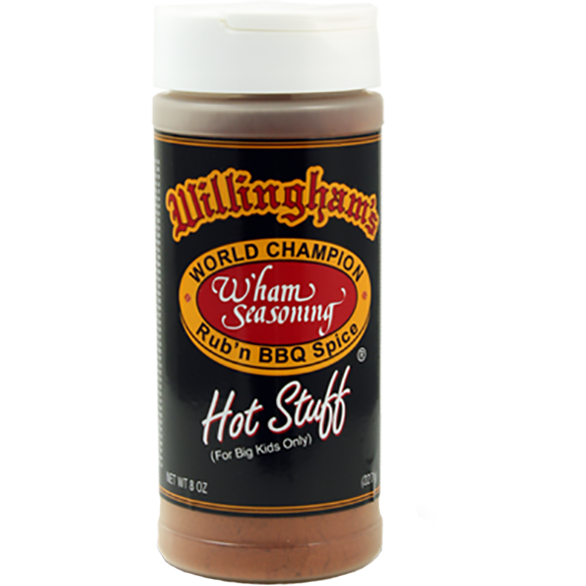 Willingham's Hot Stuff Rub  8 oz.