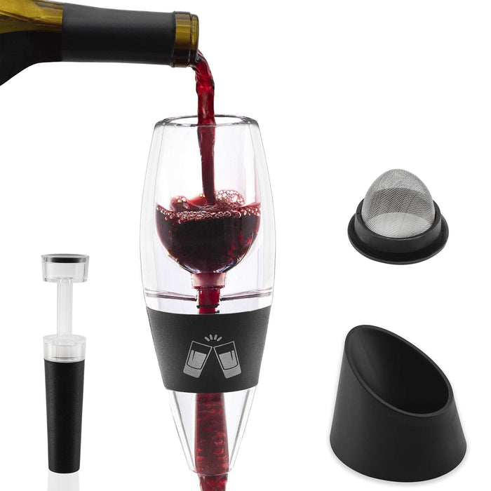 Wine Aerator Pourer with Wine Vacuum Stopper