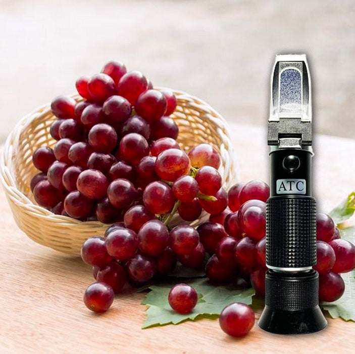 Wine Making Refractometer - 0 to 25% with ATC