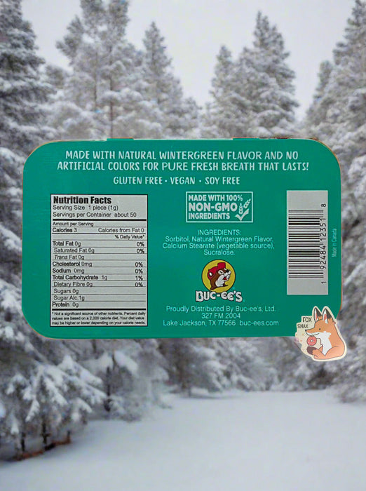 Buc-ee's Wintergreen Mints
