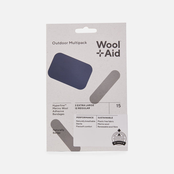 Woolaid - Outdoor Bandages, 15 Pack (Case of 10) - First Aid Supplies