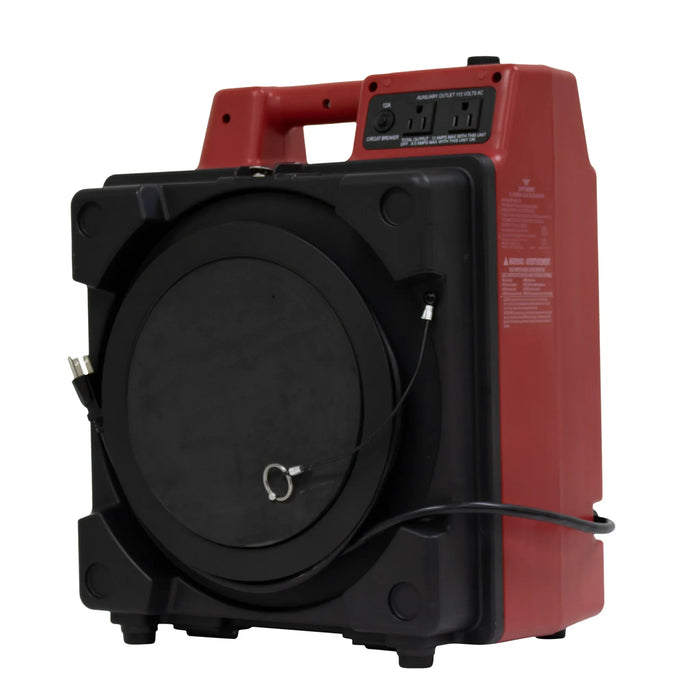 XPOWER X-2480A Professional 3-Stage HEPA Mini Air Scrubber - Mold Remediation