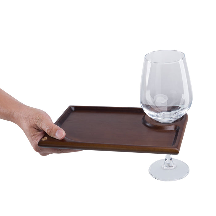 Rectangle Wine Appetizer Plate Set of 4